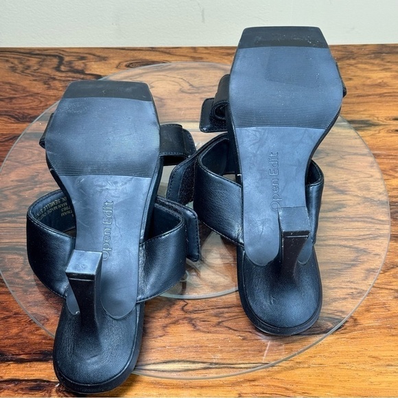 Open Edit Quincy Sandal in black - Picture 16 of 16